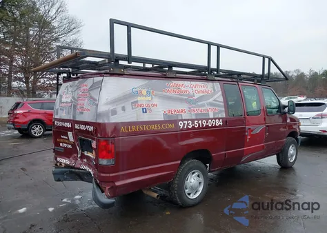 2008 Ford E-250 Commercial/Recreational from USA, damaged, VIN 1FTNS24W98DB25108